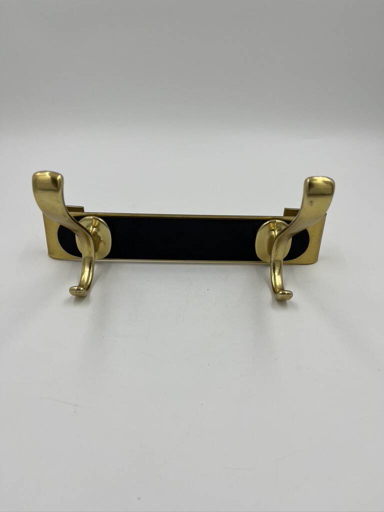 Brass coat rack