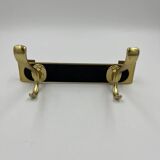 Brass coat rack