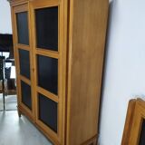 Wardrobe and vintage bed 1950