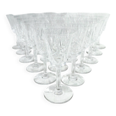 Saint Louis - 21 white wine glasses - Lasalle model