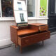 Scandinavian hairdresser in the 1960s teak veneer