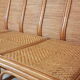 Bamboo and rattan vintage sofa