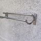 Metal towel rack