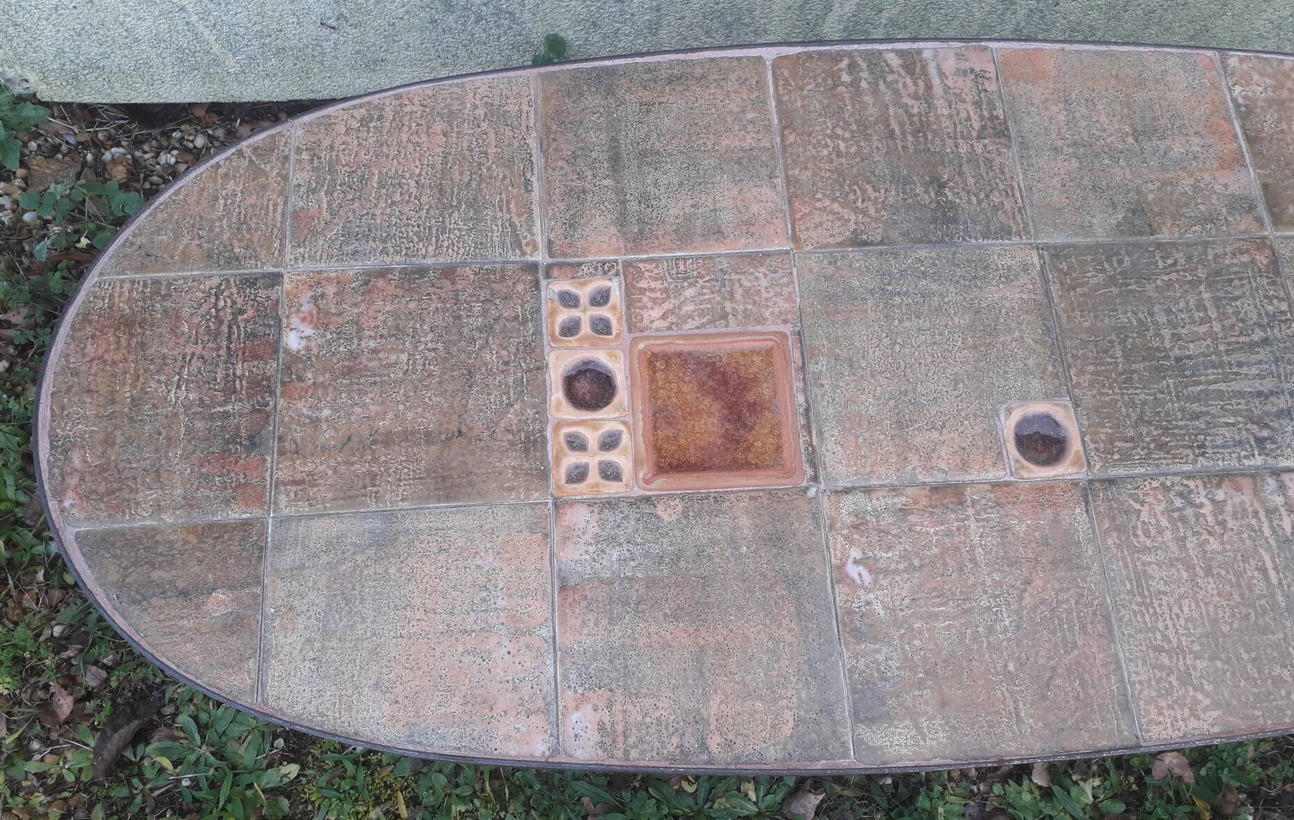 Ceramic coffee table 1960