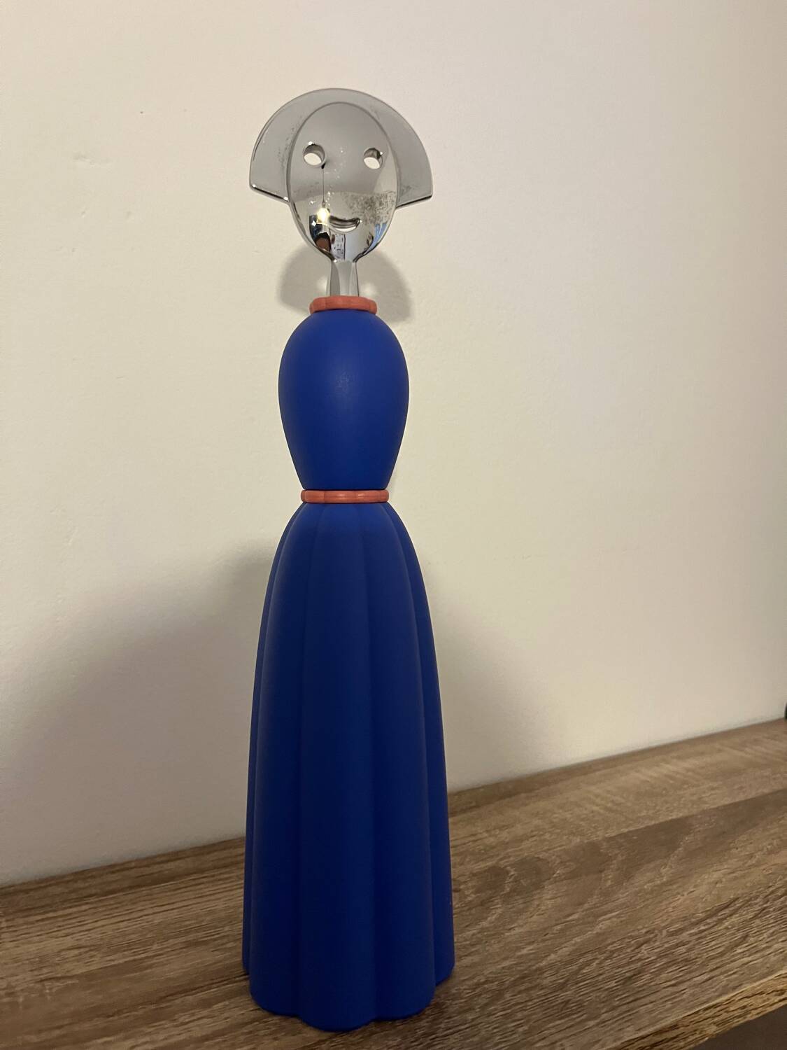 Blue pepper mill Alessi