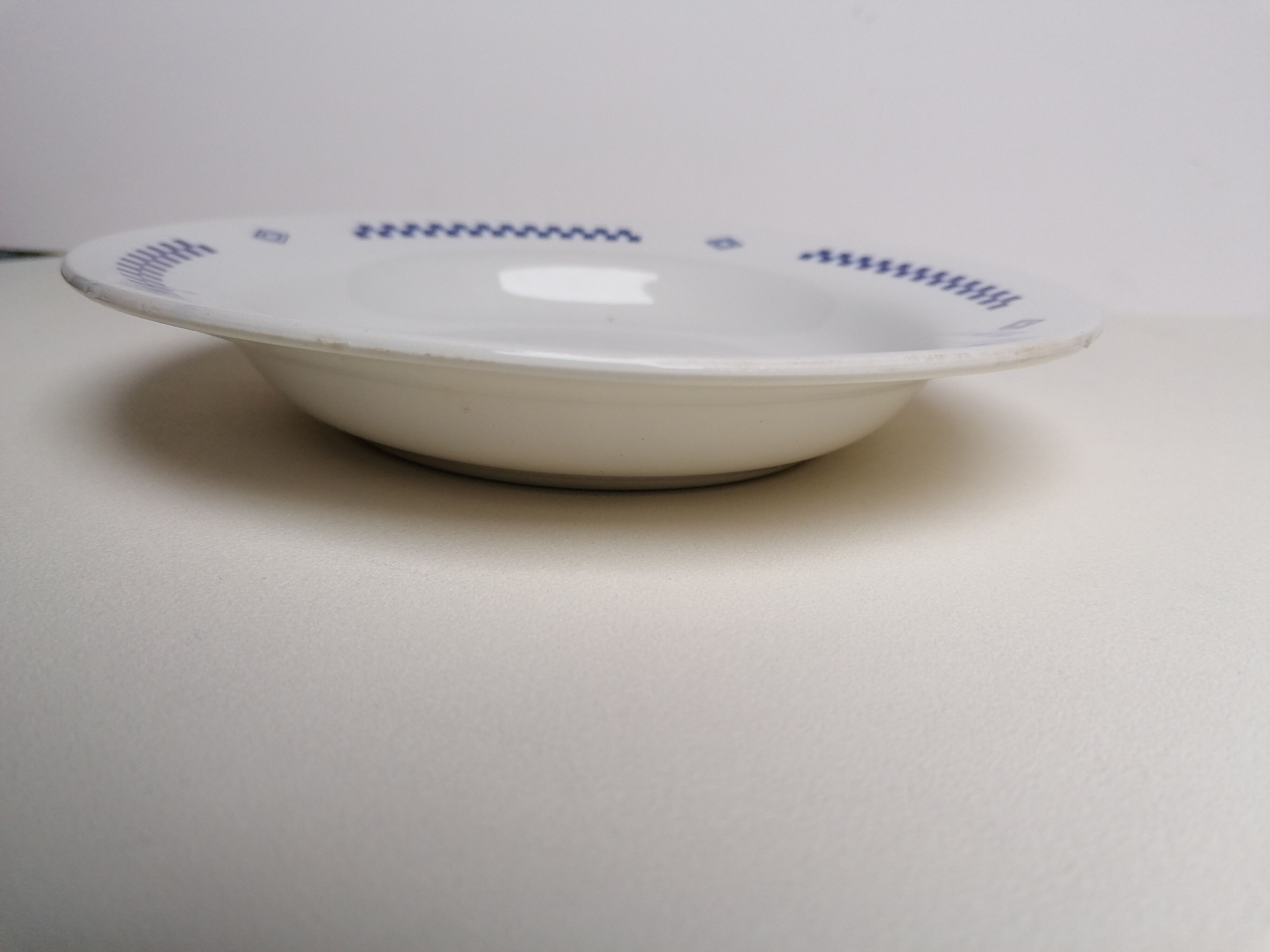 Two hollow plates
