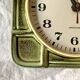 Antique Baduf ceramic wall clock - Made in Germany