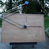 Vintage ISIS Schmidt & Haensch Architect's Drafting Table, 1950s - 1960s