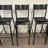 Set of 3 Label Edition bar chairs