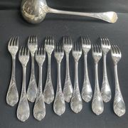 Ménagère 37 pièces - Christofle modèle Marly
