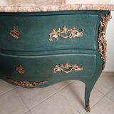 Louis XV curved dresser 2 drawers