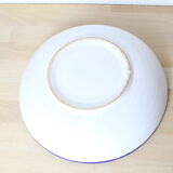 Cut or empty pocket ceramic fish, blue