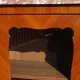 Louis XV library in rosewood marquetry