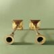 Pair of antique brass candlesticks