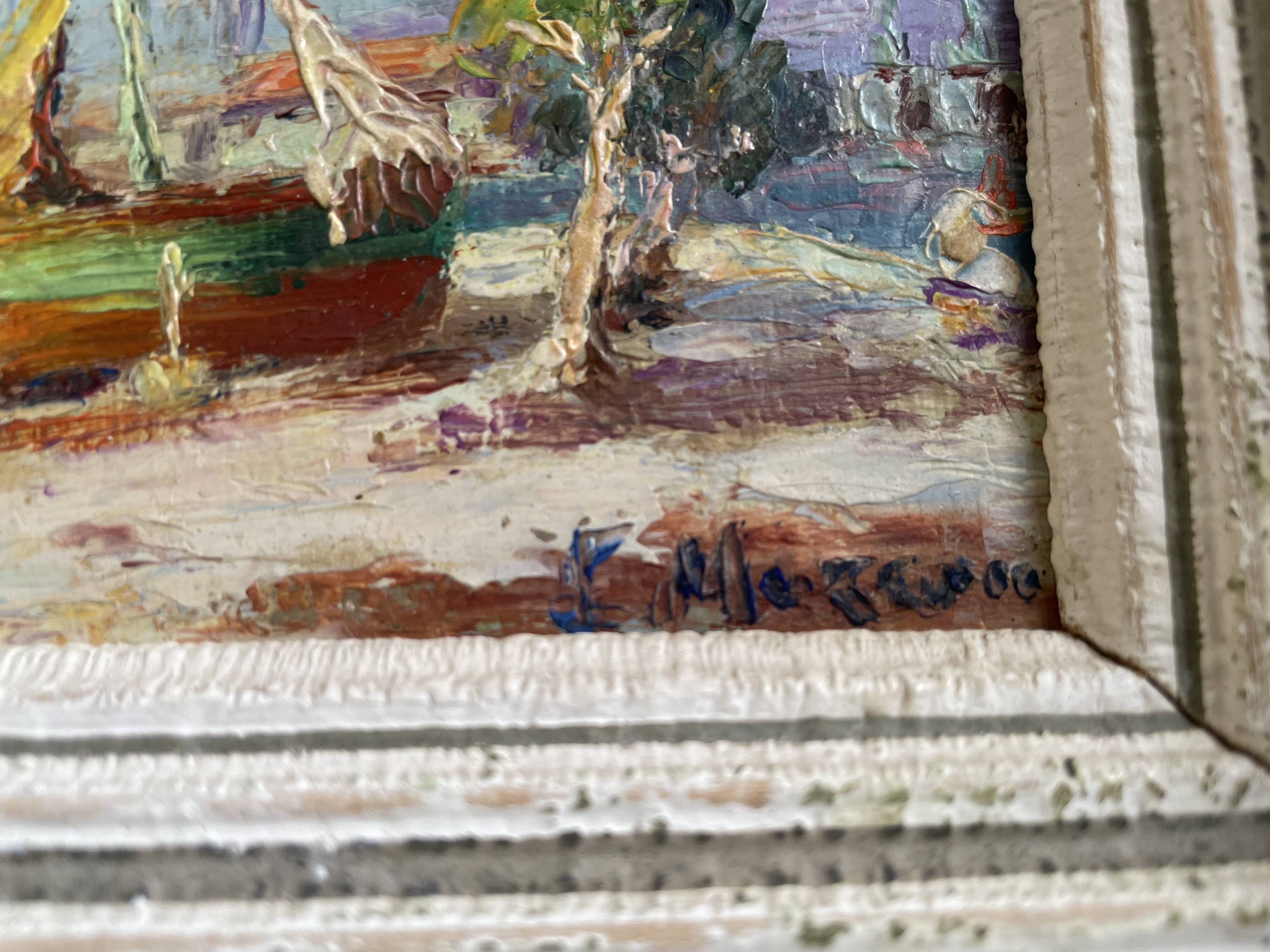 Brittany marine painting 1957