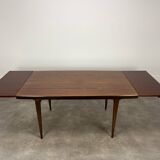 Table scandinave extensible en palissandre 1960