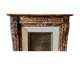 Louis XVI Style Fireplace In Speckled Red Marble 20th Century