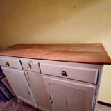Painted cherry buffet