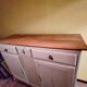 Painted cherry buffet