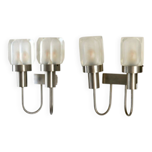 une paire d'appliques,