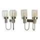 A pair of wall lights, Gaetano Missaglia, Italy 1960s.