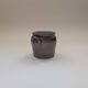 Brown glazed stoneware pot — Antique pottery