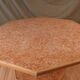 Table de salle a manger en placage de marbre