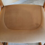 3 chairs Baumann Sled 1960 original fabric