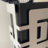Openwork steel umbrella stand 70s