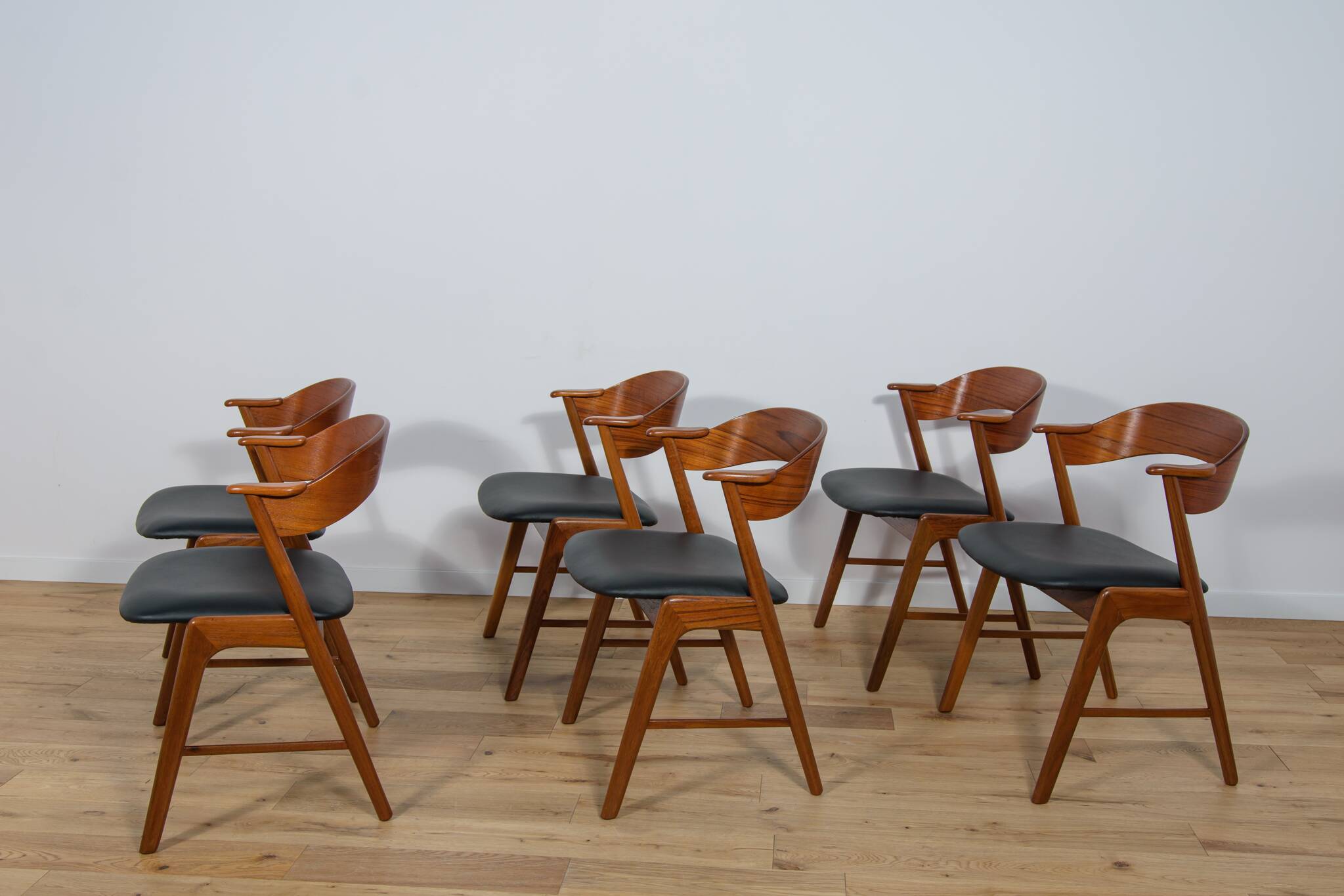 Mid-Century Danish Teak Chairs from Korup Stolefabrik, Denmark, 1960s, Set of 6