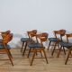 Mid-Century Danish Teak Chairs from Korup Stolefabrik, Denmark, 1960s, Set of 6