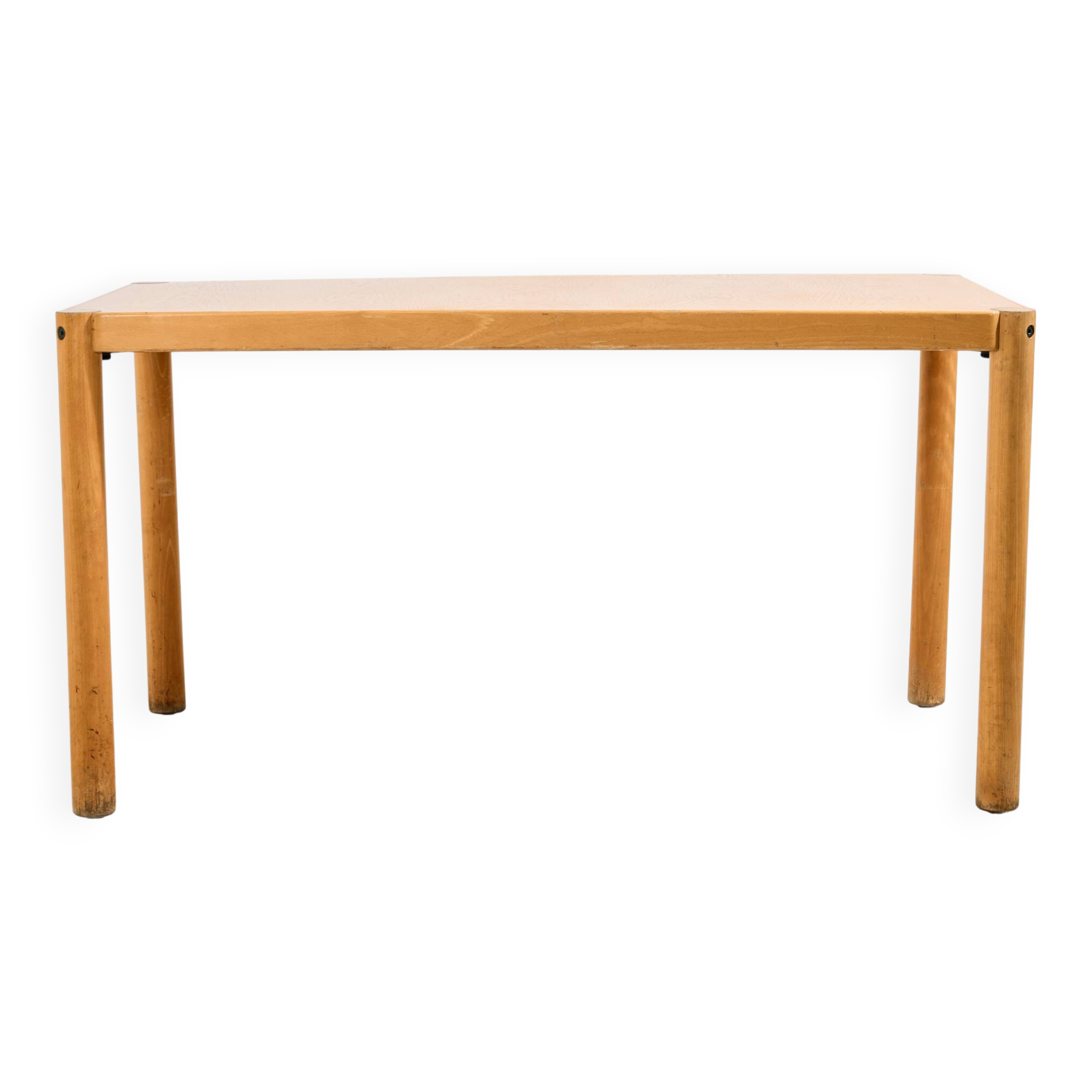 Oak dining table by Lübke