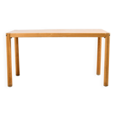 Oak dining table by Lübke