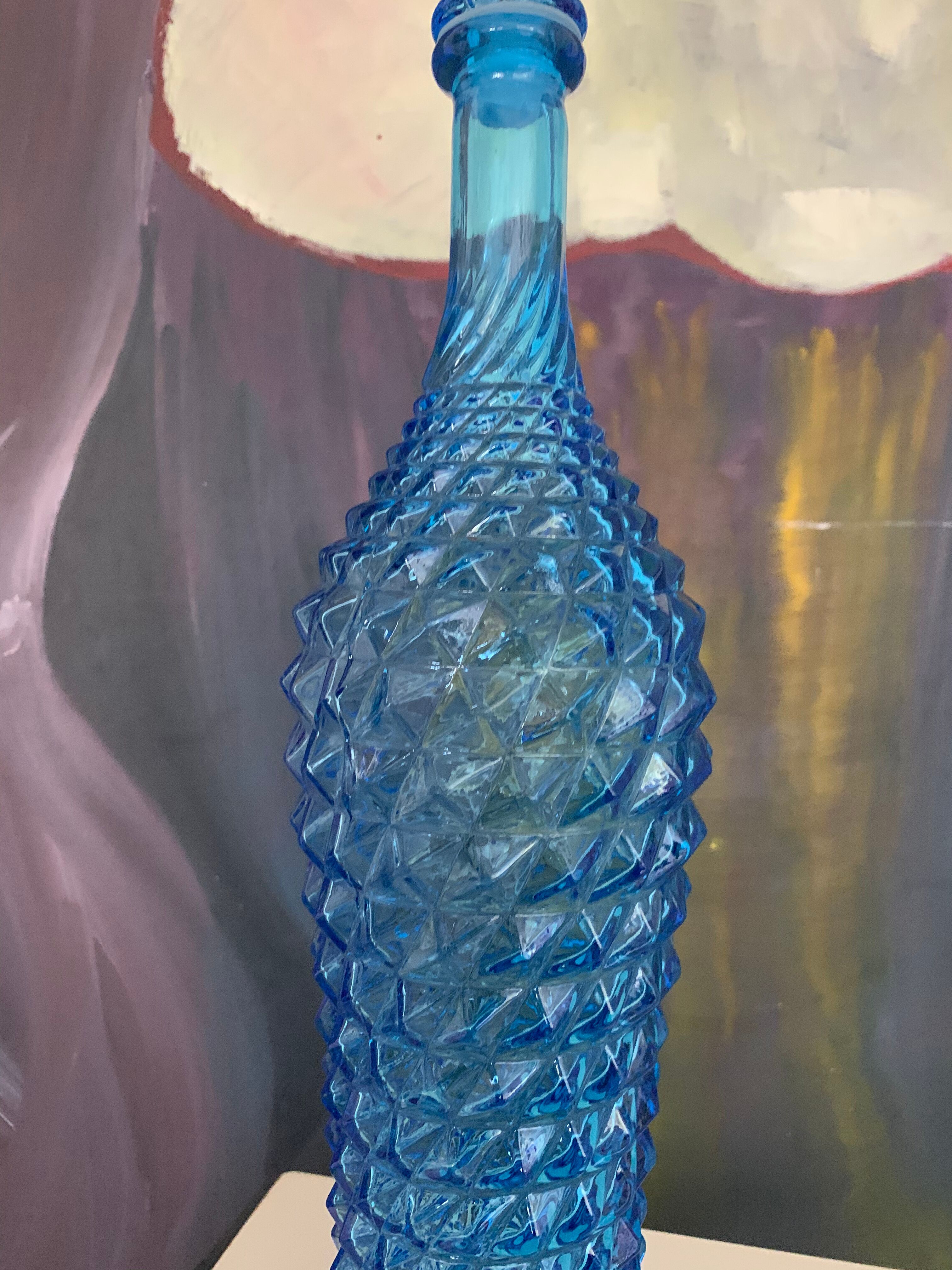Bouteille italienne verre empoli