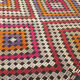 Tapis kilim anatolien fait à la main 193 cm x 145 cm