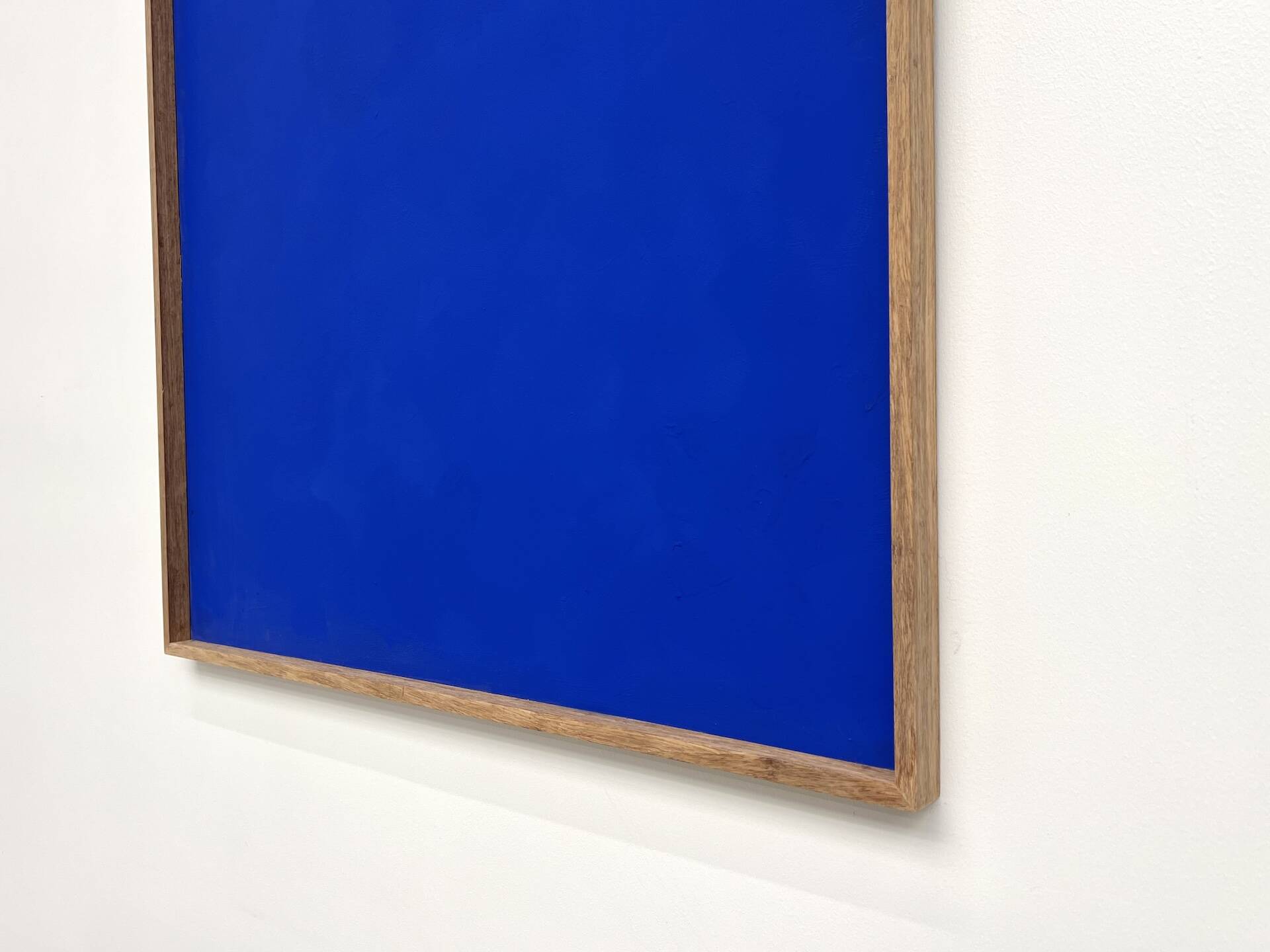Large Klein blue painting
