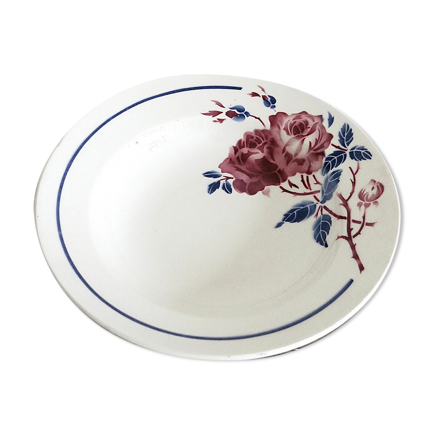 Plat de service creux Luneville