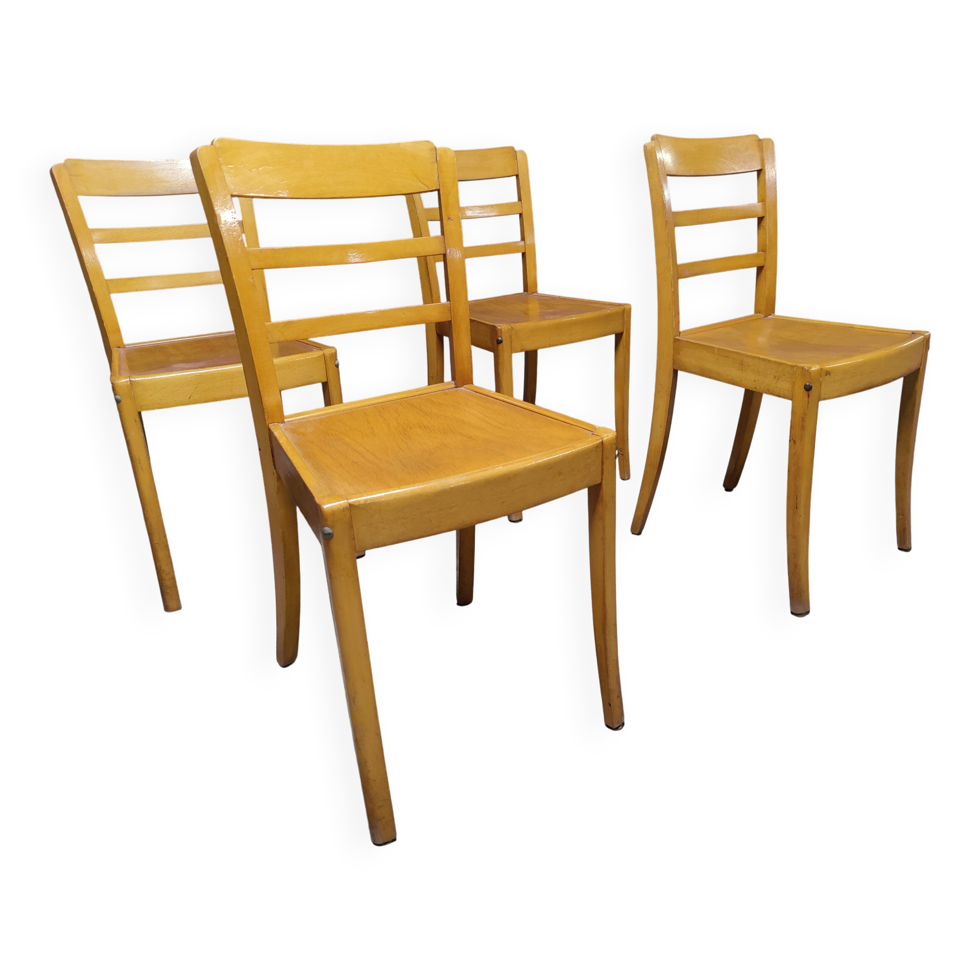 Chaises Luterma bois reconstruction