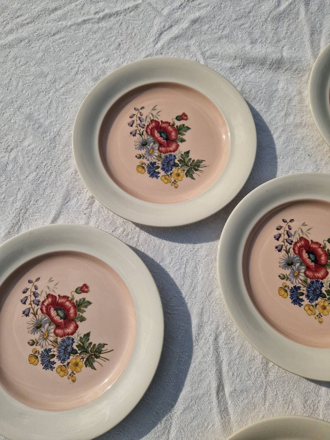 8 dessert plates cheese salad villeroy et boch model 1584 21,