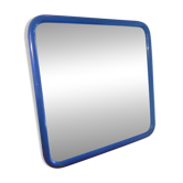 Miroir IKEA vintage acier tubulaire bleu