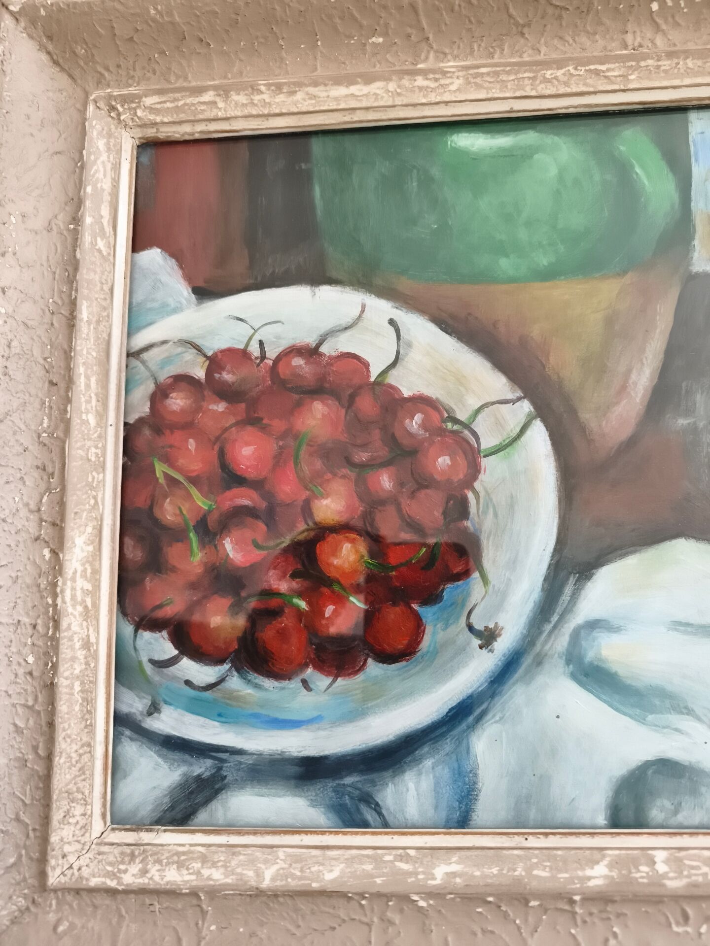 Impressionist painting tableau