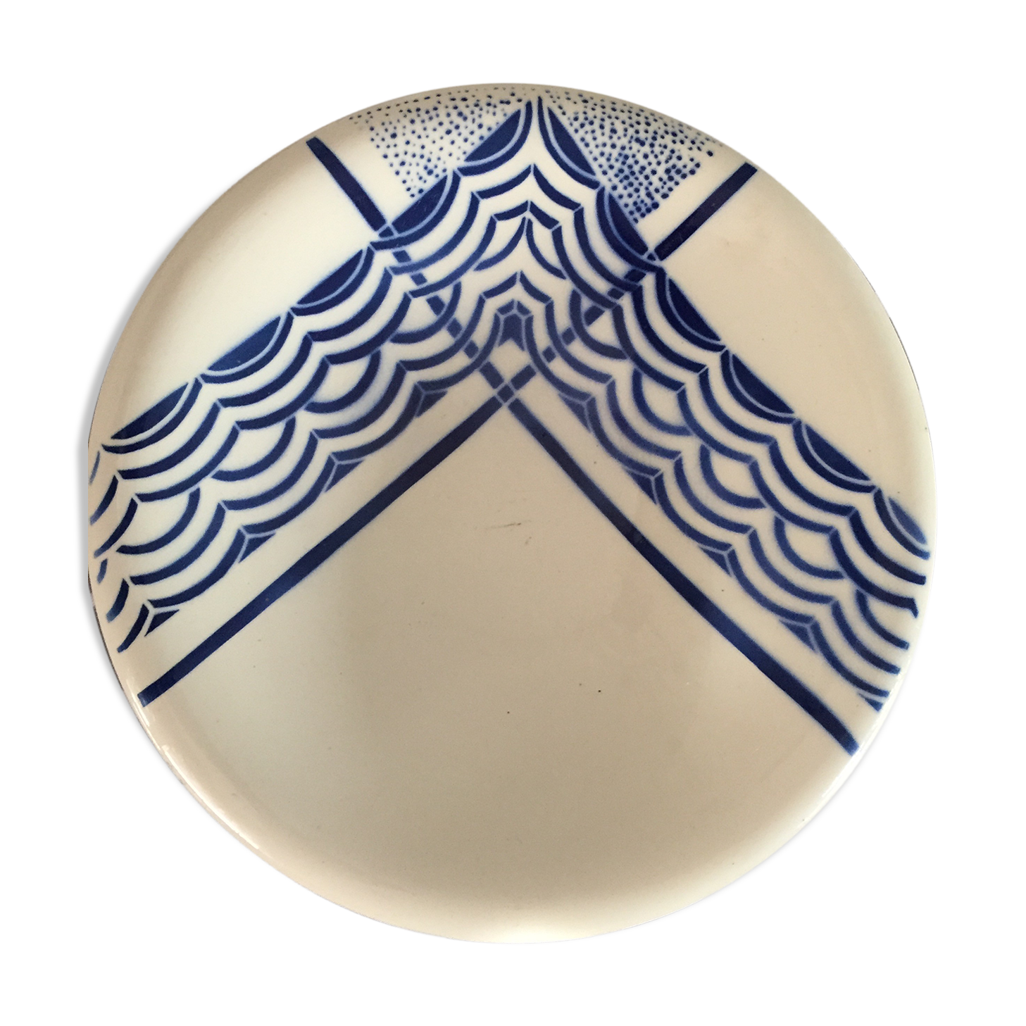 Hollow round dish Badonviller