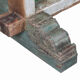 Screen art deco wood and glass colores piece of origin india