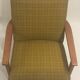 Fauteuil années 60 moutarde