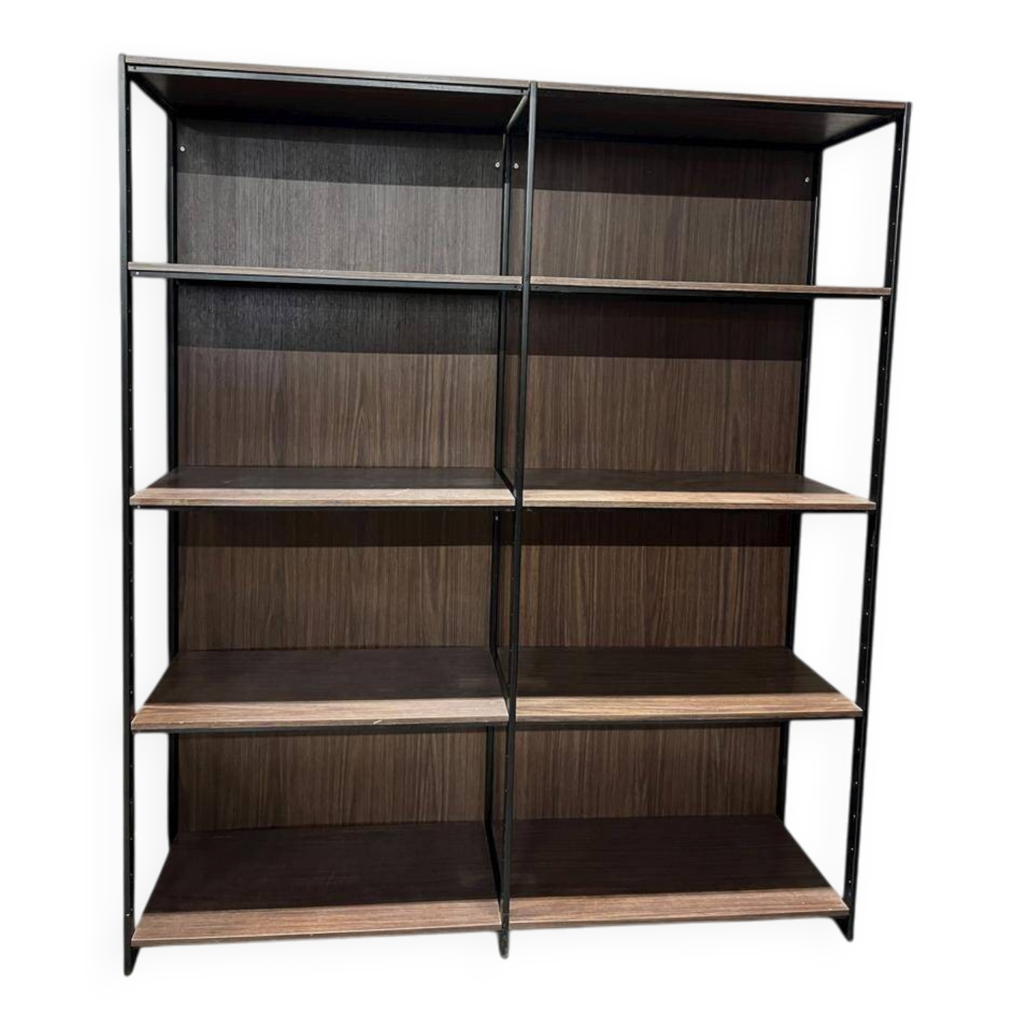Étagère vintage ouverte / bibliothèque meurop