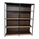 Étagère vintage ouverte / bibliothèque meurop