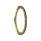 Oval Golden Wooden Frame Classic Roses Baroque Style France 59x49cm