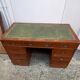 Elegant english marine desk bois des iles