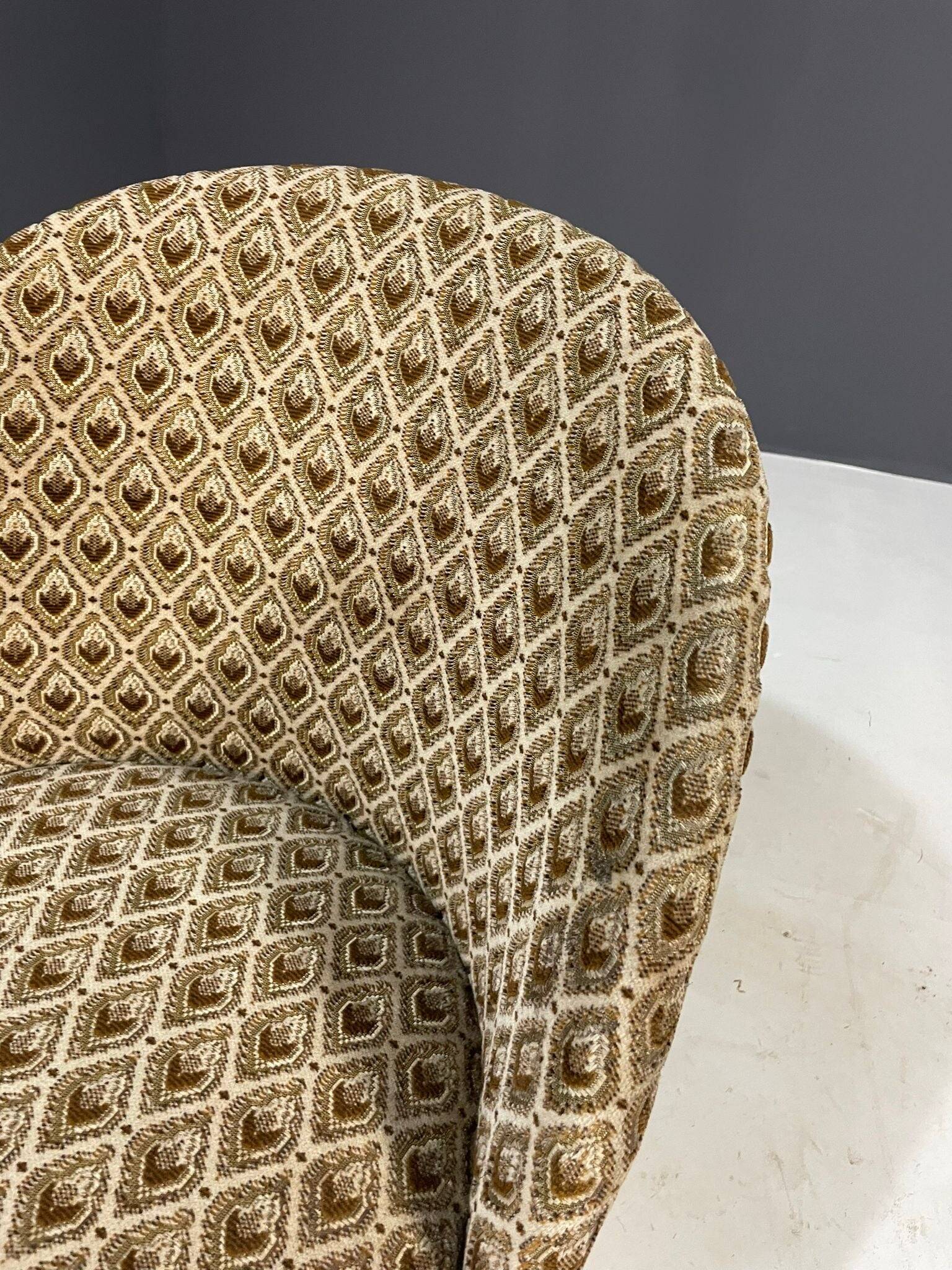 Pair of retro armchairs, Czechoslovakia 1960s