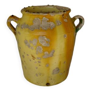 Grande vinaigrette ancienne - jaune